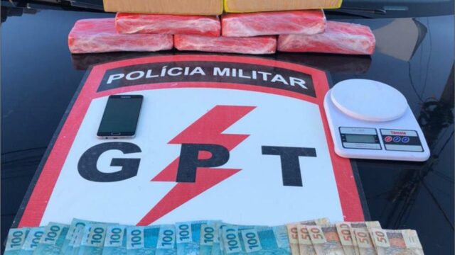 GPT prende suspeitos por crime por tráfico de drogas em Catalão