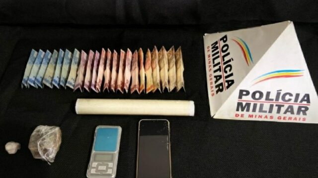PM prende suspeito que trabalha em Catalão e realizava tráfico de drogas nos fins de semana em Paracatu (MG)