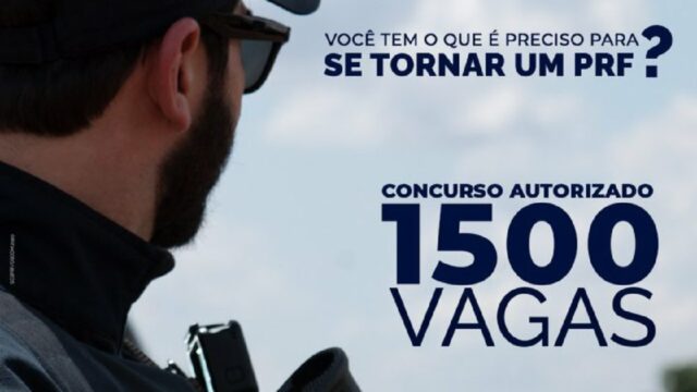Edital para concurso da PRF deve sair em janeiro