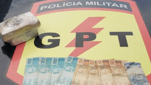 GPT prende suspeito faccionado de alta periculosidade e apreende drogas em Ipameri
