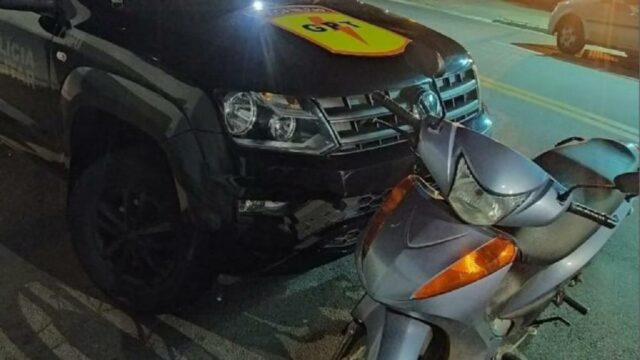 GPT durante abordagem recupera moto furtada em Catalão