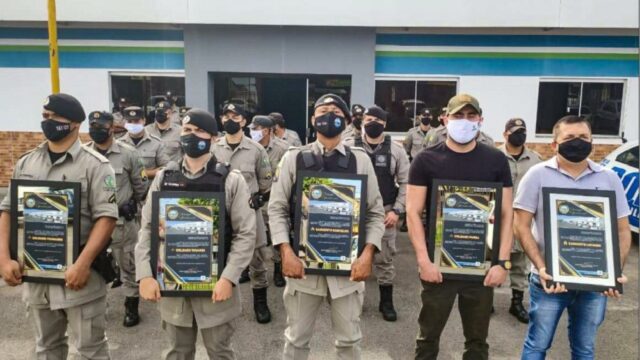 18° BPM: policiais militares recebem homenagem de "Destaque Operacional" em Catalão