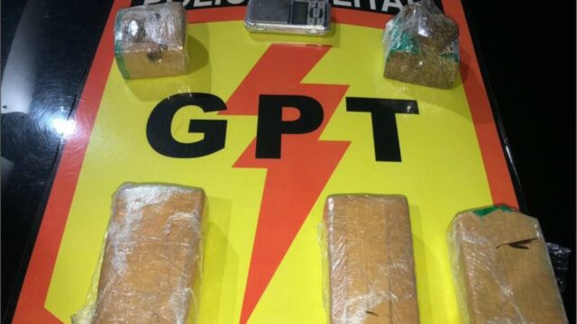Dois suspeitos são presos com drogas na BR 050 em Catalão