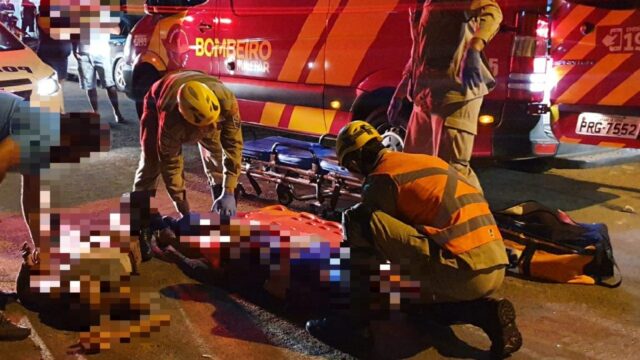 Casal é brutalmente agredido por um grupo de pessoas em Catalão