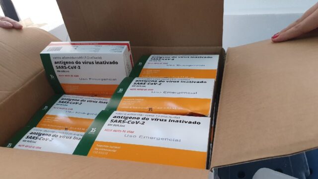 Vacinas contra Covid-19 chegam a Catalão, profissionais da saúde e idosos que moram em abrigos serão os primeiros a serem vacinados