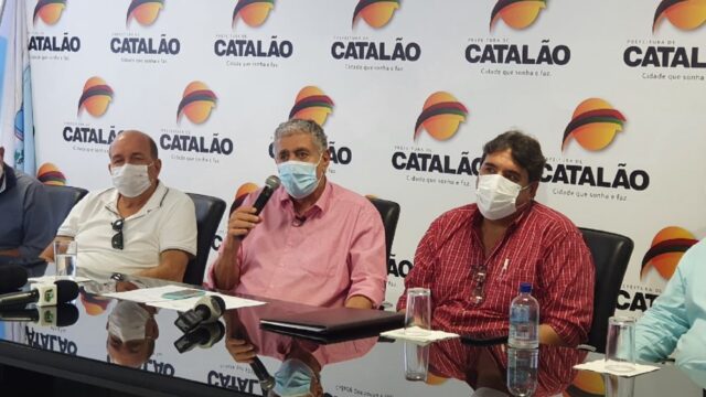 Prefeito Interino de Catalão, João Sebba, realiza entrevista coletiva e esclarece as últimas ações no enfrentamento a Covid-19