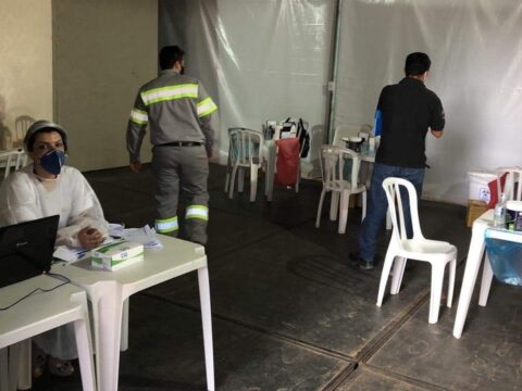 Diretores do Sindicato Metabase realiza visita de segurança na empresa Niobras