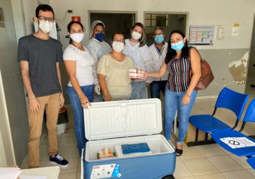 Covid-19: lote de 90 doses da CoronaVac chega a Goiandira