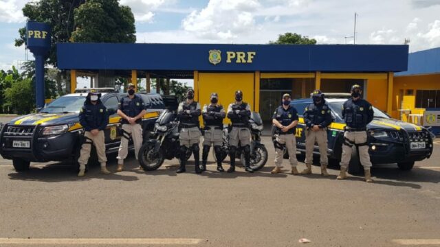 PRF realiza mais uma fase da operação rodovida com foco em motocicletas na BR-050 em Catalão