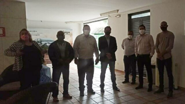 Prefeito de Goiandira, Allisson Peixoto busca benefícios para a rede de esgoto da cidade