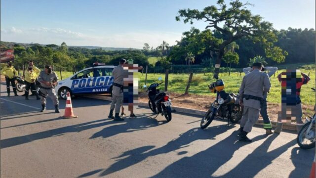 PM realiza mais uma etapa da Operação Duas Rodas em Catalão