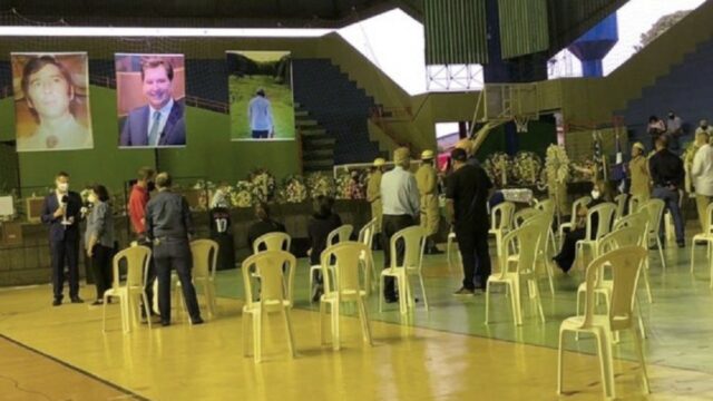 Corpo de Maguito Vilela é velado no Ginásio de Esportes de Jataí