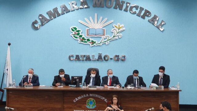 Câmara de Vereadores de Catalão volta do recesso e realiza a primeira sessão ordinária do 1º semestre de 2021