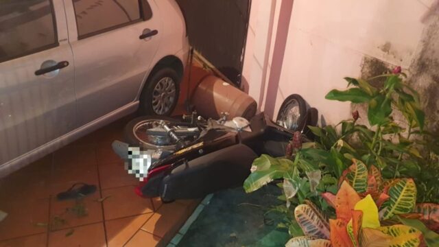 Motociclista tem ferimentos graves após envolver em acidente, em Catalão