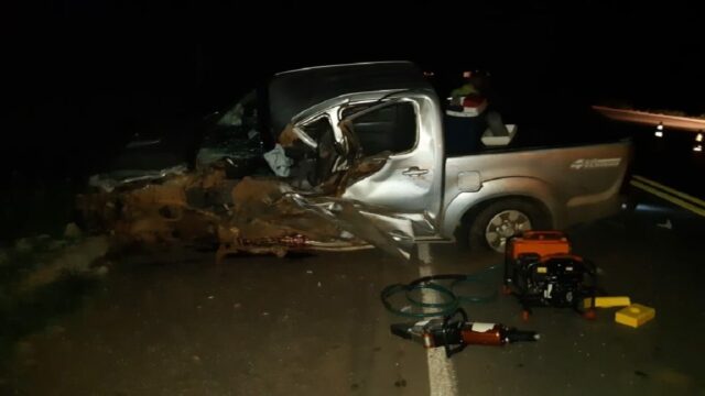 Motorista de 73 anos fica em estado grave após acidente registrado na BR-050, no município de Cumari