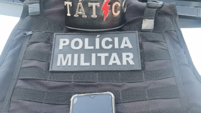 Em Catalão, equipe Tático Móvel prende suspeito em flagrante após furto de celular em residência