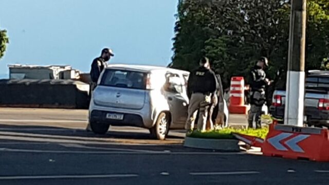 PRF prende na BR-050 em Catalão, quadrilha de estrangeiros que furtava joalherias e lojas de celulares em shoppings