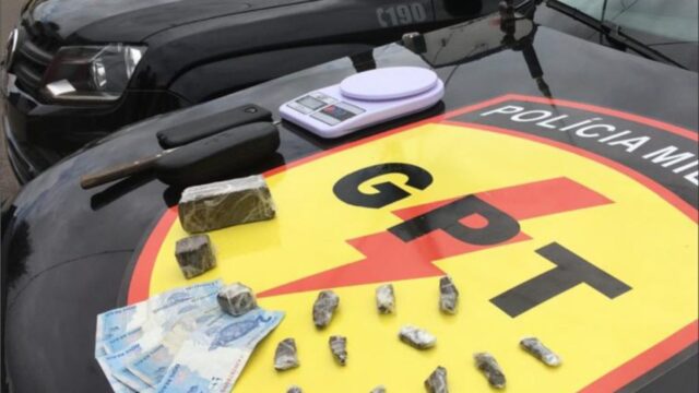 GPT realiza prisão de suspeito por tráfico de drogas em Catalão