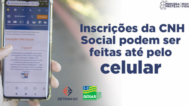 3ª edição do Projeto CNH Social: Inscrições podem ser feitas até pelo celular