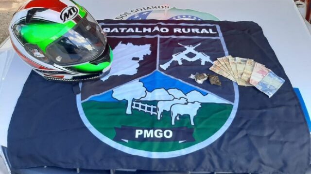 Batalhão Rural prende menor por Receptação e Tráfico de Drogas