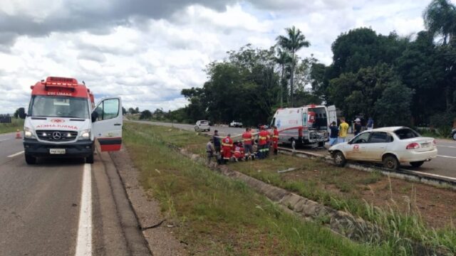 Duas pessoas morrem em acidentes neste fim de semana nas rodovias federais em Goiás