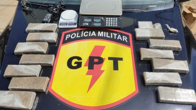 GPT realiza a prisão de dois suspeitos por tráfico de drogas em Catalão