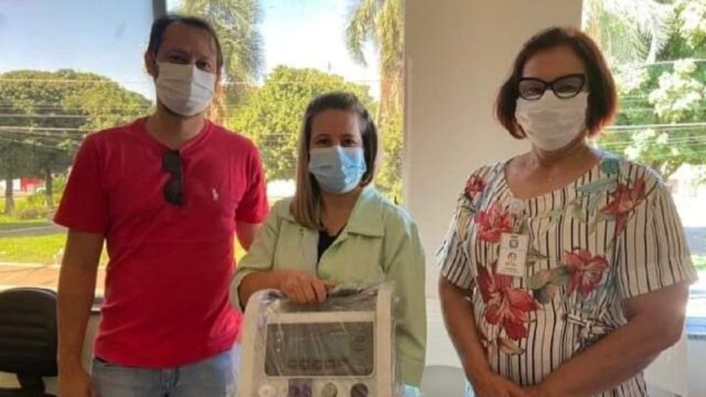 Santa Casa de Catalão recebe respirador da Secretaria de Saúde de Cumari