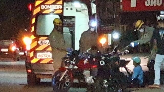Acidente envolvendo moto deixa condutor ferido no Bairro Ipanema