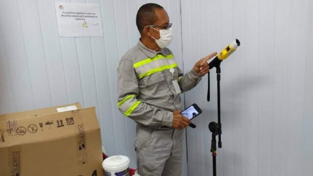 Dirigentes do Sindicato Metabase realiza visita de inspeção de segurança na empresa Cmoc