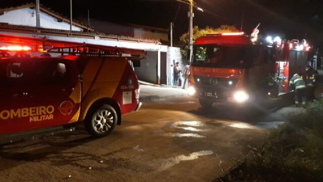 Incêndio em residência é controlado por bombeiros de Catalão