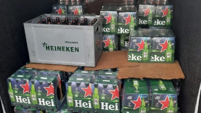 Polícia Militar apreende carga de bebidas sem documentação no município de Cumari
