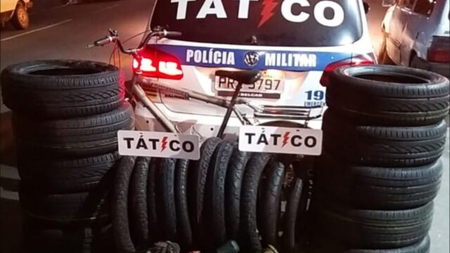 Dois homens são presos após furto em um estabelecimento comercial no Bairro Jardim Primavera