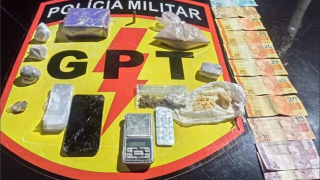 Homem é preso por suspeita de crime de tráfico de drogas em Catalão