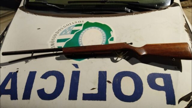 Em Nova Aurora, Polícia Militar recaptura foragido da Justiça e apreende arma de fogo