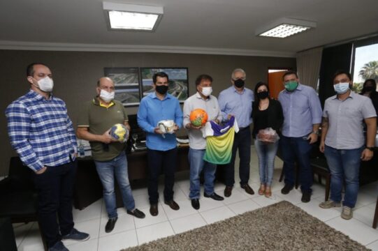 Em visita a Catalão, Secretário Estadual de Esportes entrega materiais e planeja ações de fomento à prática esportiva na cidade e região