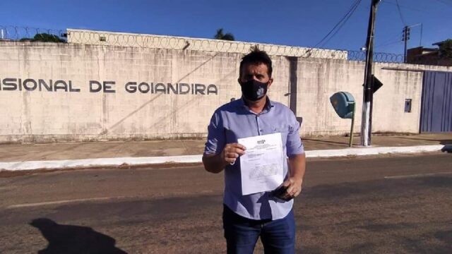 Prefeitura de Goiandira recebe repasse do Ministério Público o Prédio da Unidade Prisional