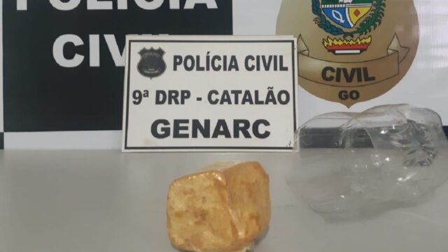 Polícia Civil prende em flagrante um dos mais antigos traficantes de drogas de Catalão