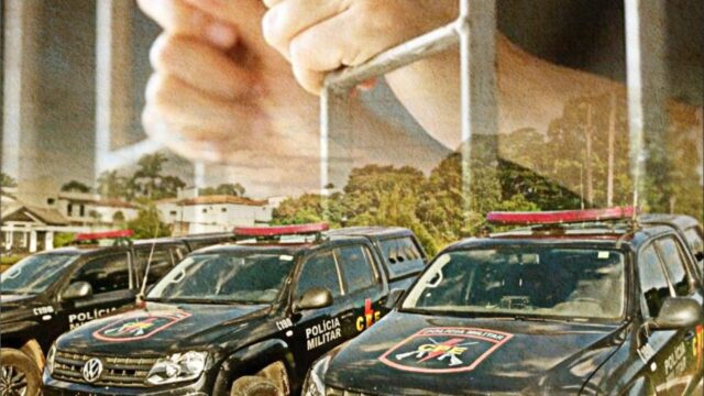 CPE recaptura foragido da justiça de Ipameri  no Povoado do Veríssimo, em Goiandira
