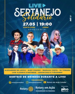 Live Sertanejo Solidário "Rotary em Ação"
