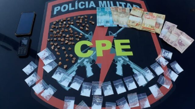 Homem de 36 anos é preso por crime de tráfico de drogas em Ipameri