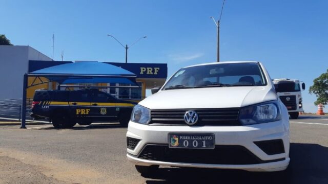 Ex-vereador é preso por falsidade ideológica e falsificação de placa veicular na BR-050, em Catalão