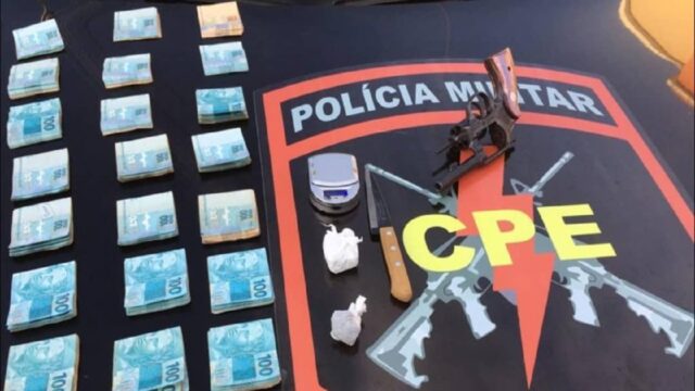 Homem de 47 anos é preso suspeito de crime de tráfico de drogas em Ipameri