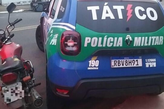Equipe Tático Móvel recupera motocicleta com sinal identificador adulterado em Catalão
