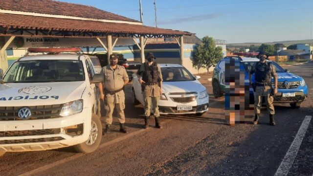 Batalhão Rural prende suspeito com drogas e veículo clonado em Campo Alegre de Goiás