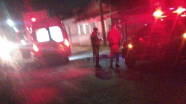 Homem morre após ser atropelado por caminhão, em Pires do Rio