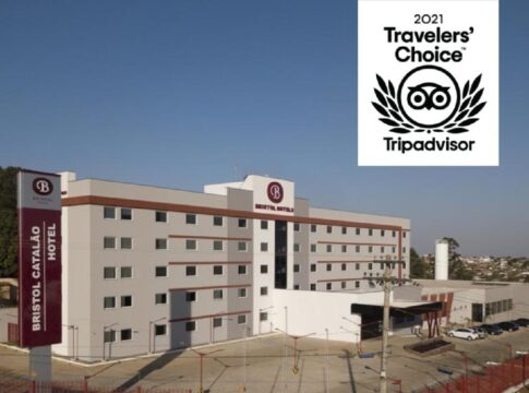 Mesmo em tempo de pandemia Hotel Bristol de Catalão, é premiado pela plataforma conceituada Travellers