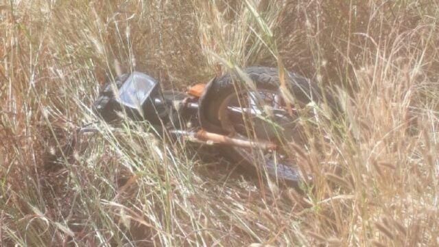 Colisão entre duas motocicletas deixa duas pessoas feridas na GO-210, no município de Goiandira