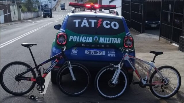 Polícia Militar recupera bicicletas furtadas em Catalão