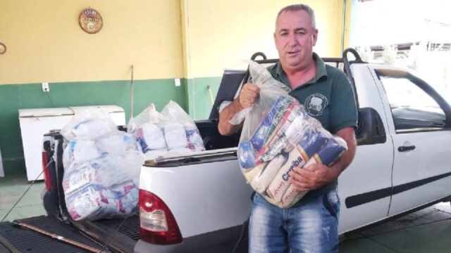 Clube do Aperitivo faz ação social e distribui cestas básicas e fraldas em Catalão