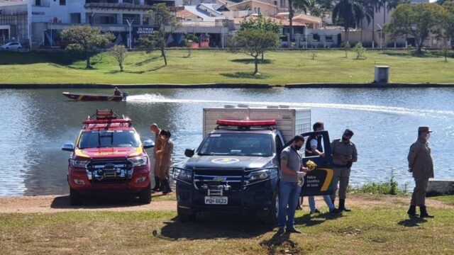 Corpo é encontrado boiando na represa do Clube do Povo em Catalão